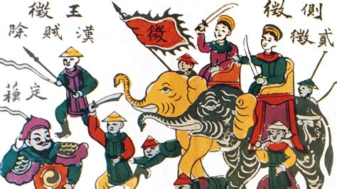 De Opstand van de Trưng Zussters: Een Verzet tegen De Han-Chinese Overheersing en een Iconisch symbool voor Vietnamese Onafhankelijkheid